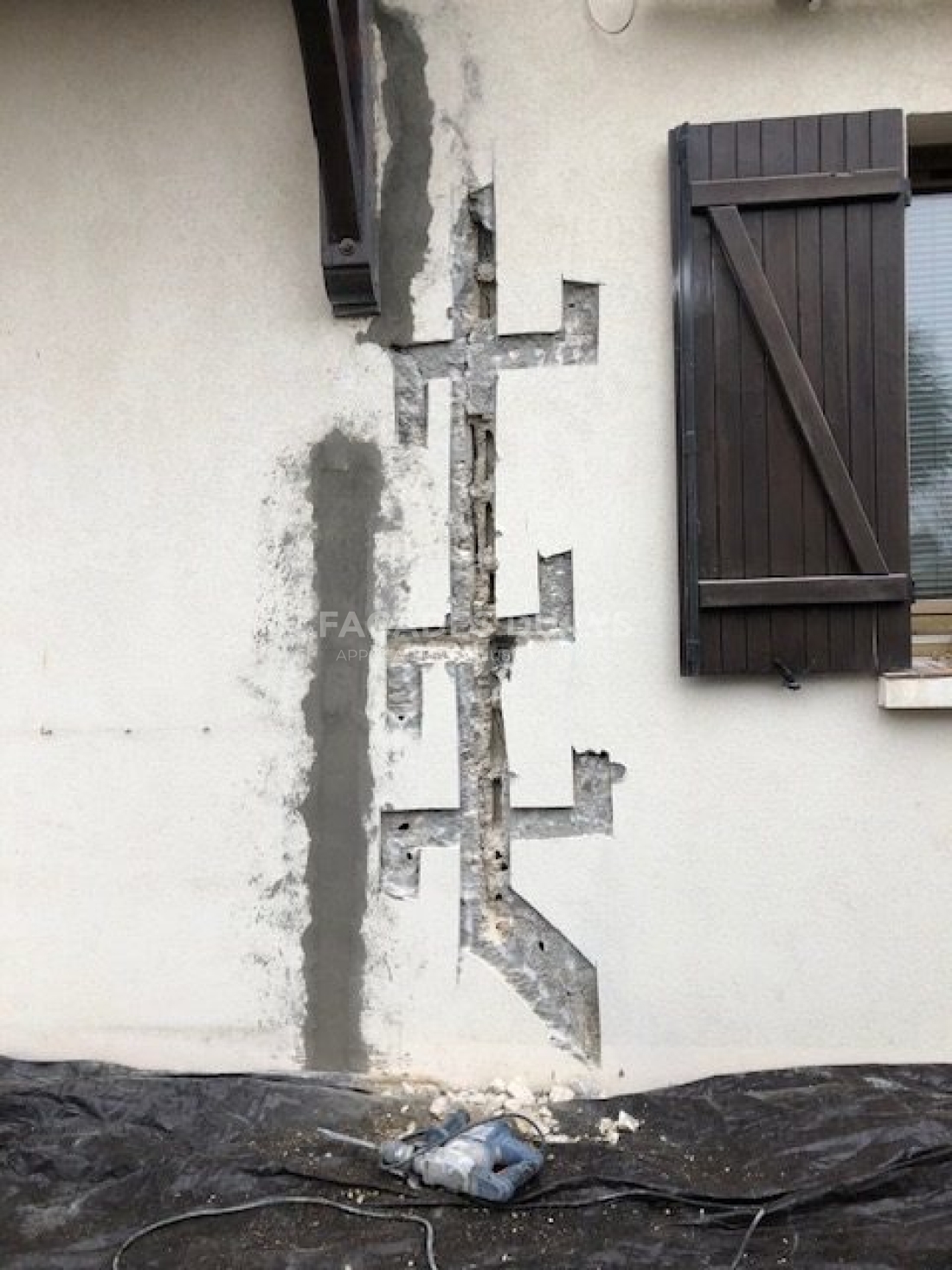 Réparation fissures d'une maison à Lognes, 77185, Seine et Marne